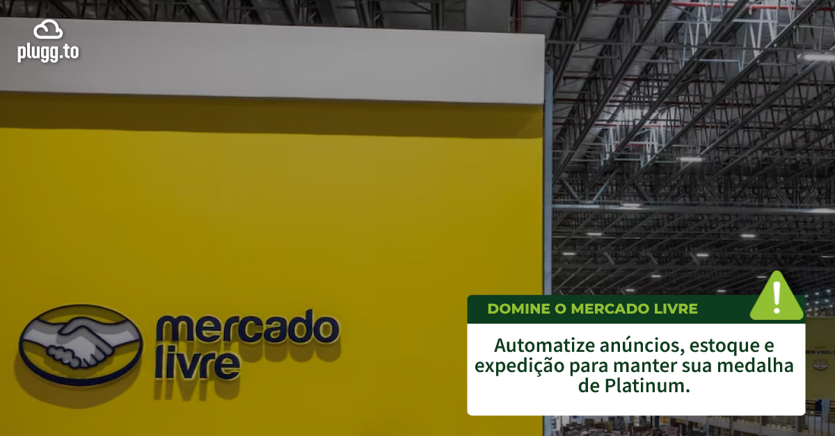 Automatização no Mercado Livre para manter Medalha Platinum