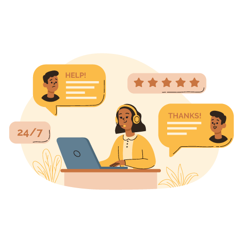 ilustracao-bom-atendimento-ao-cliente ilustracao-bom-atendimento-ao-cliente